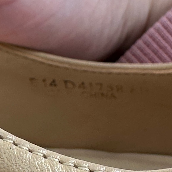 Cole Haan womens heels size 8 tan leather pointy toe stilettos - Picture 12 of 13